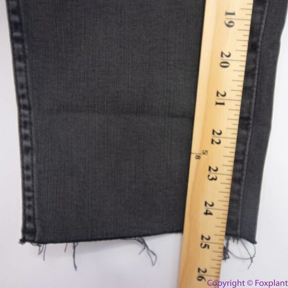 NEW Madewell Stovepipe Jeans in Banberry Wash: Raw-Hem Edition, 30 - Picture 9 of 16